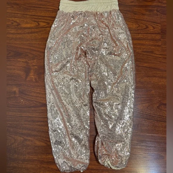 Sparkling Sequin Joggers for Kids - Picture 2 of 5